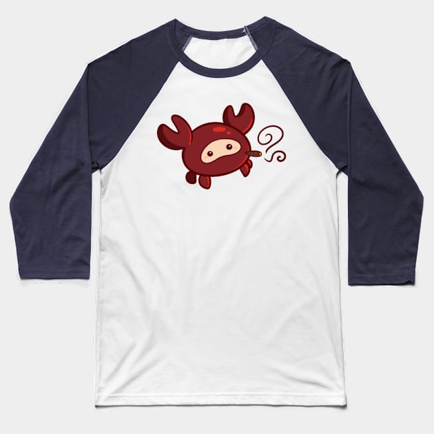 Spy Crab Baseball T-Shirt by Lune